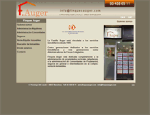 Tablet Screenshot of finquesauger.com